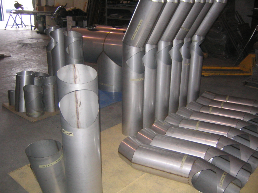 Welded Stainless Steel Ducting