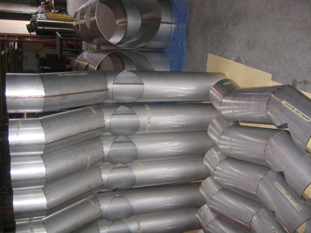 Welded Stainless Steel Ducting